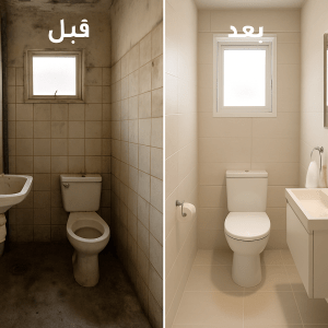 شركة ترميم حمامات بالرياض بالضمان